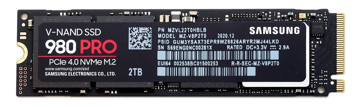 Samsung SSD 980 Pro 2TB Review: Flagship PCIe 4 NVMe Storage