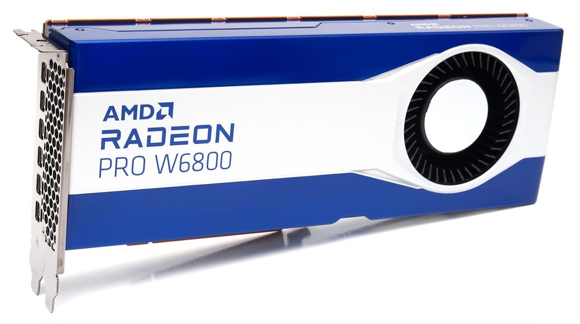 Radeon Pro W6800 Review: AMD RDNA 2-Infused Workstation Muscle