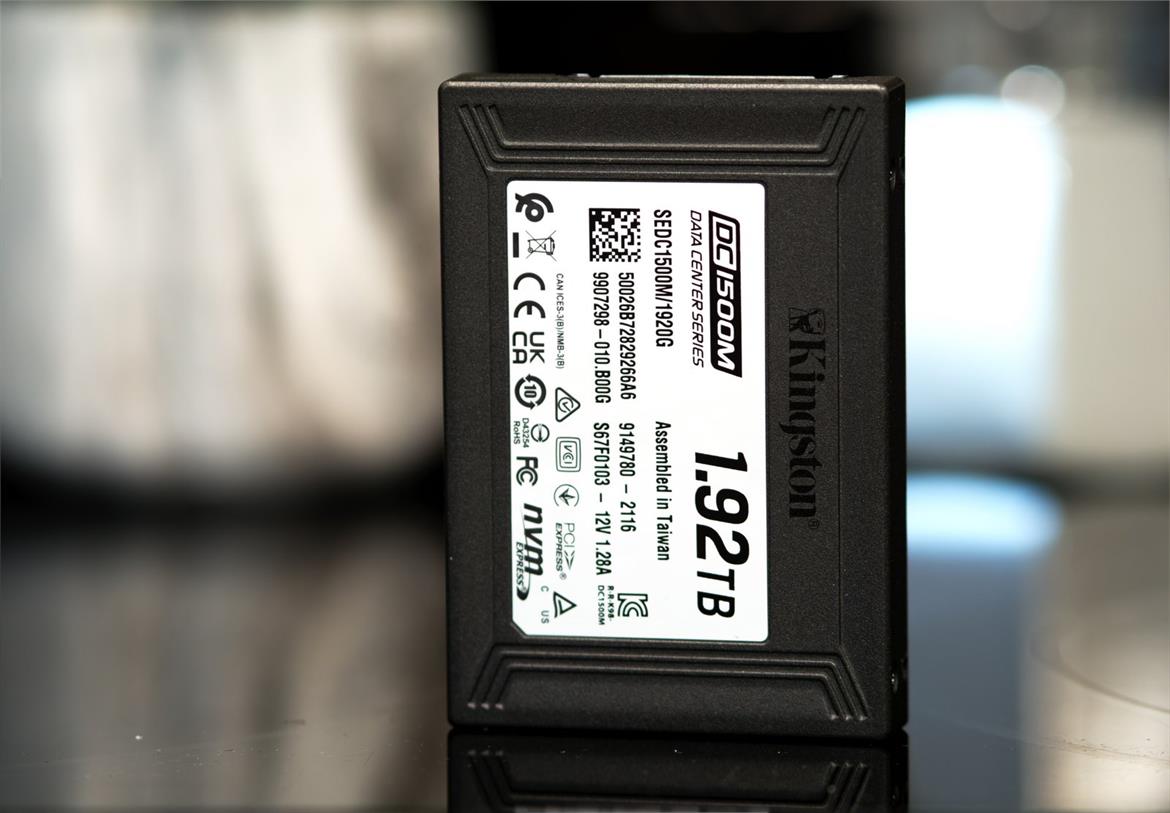 Kingston DC1500M SSD Review: High Endurance NVMe Storage