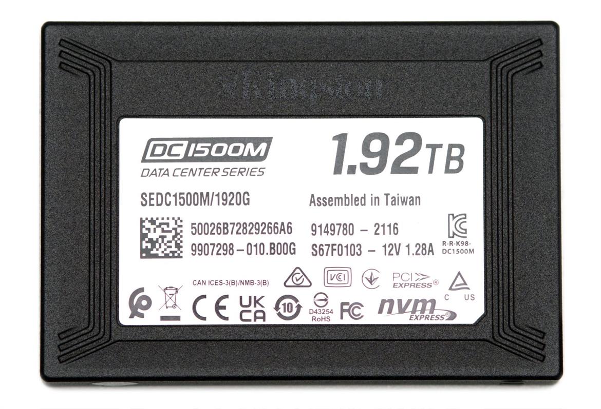 Kingston DC1500M SSD Review: High Endurance NVMe Storage
