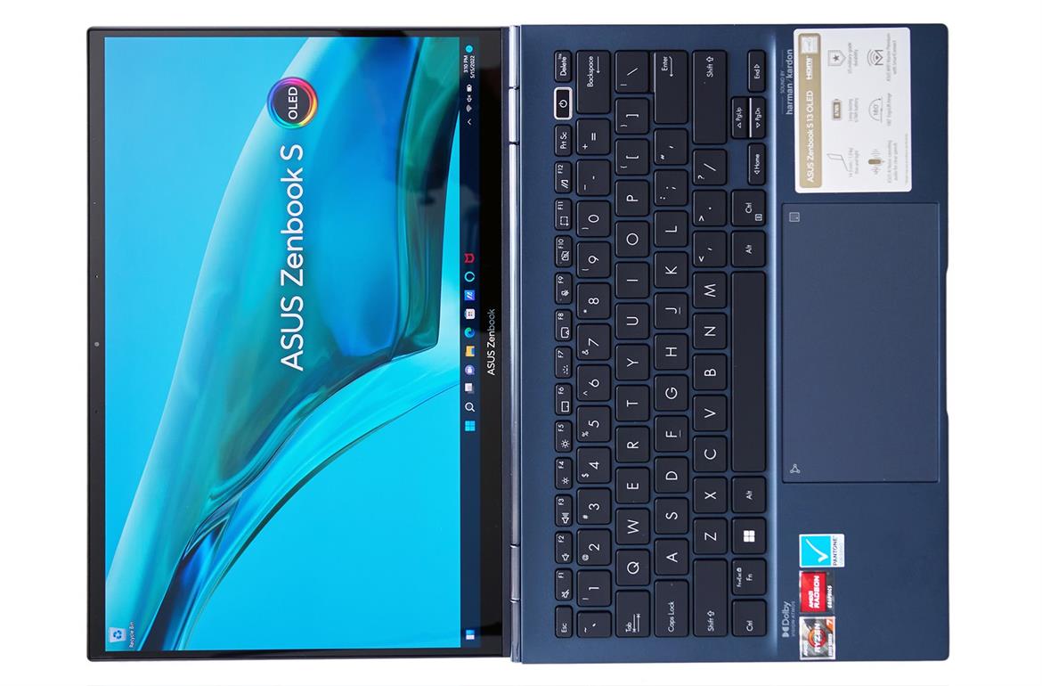 ASUS Zenbook S 13 OLED Laptop Review: Ryzen 6000U Rocks