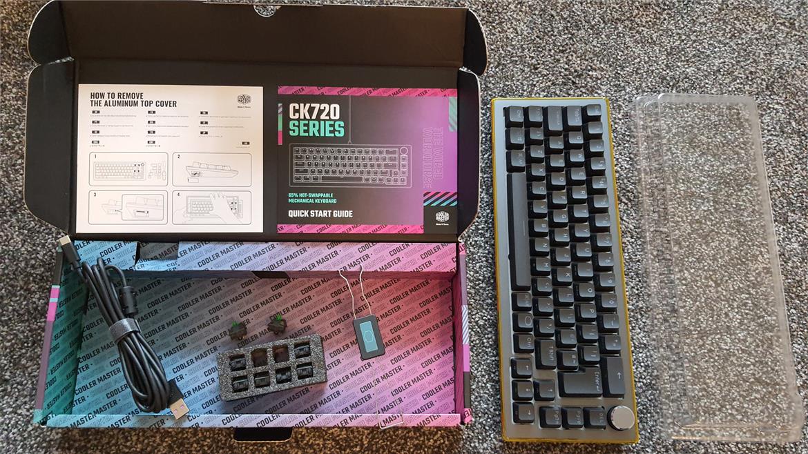 Cooler Master CK720 Review: Compact Hot-Swap Mechanical Keyboard