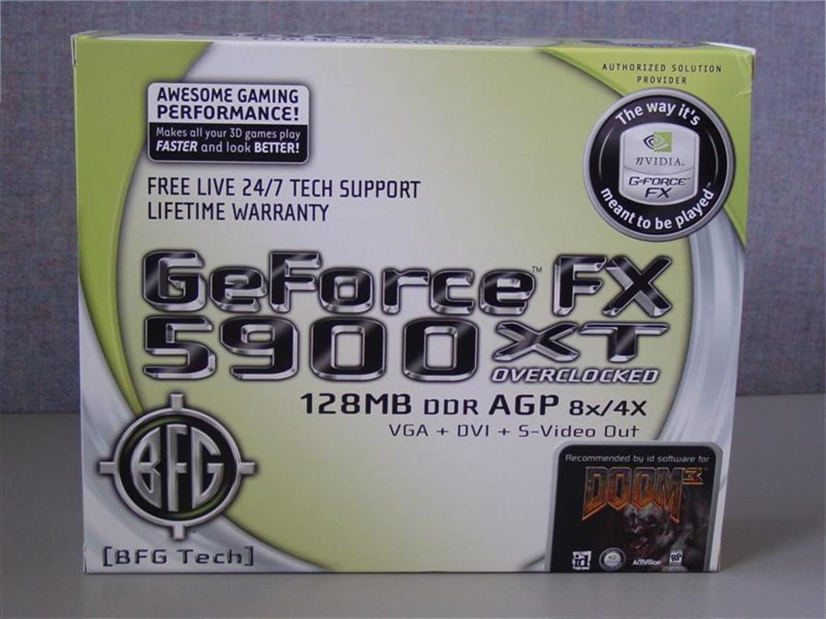 BFG's GeForce FX 5900XT OC