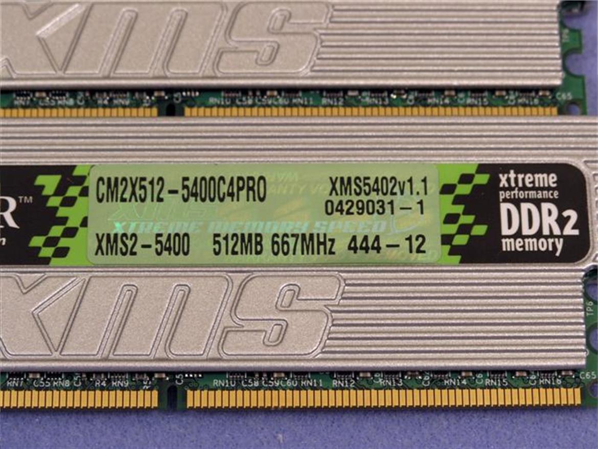 DDR2 Shoot-Out: Corsair vs. Kingston