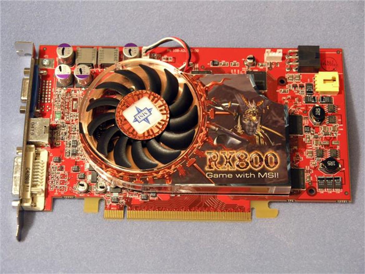 MSI RX800: Radeon X800 XT (PCI Express)