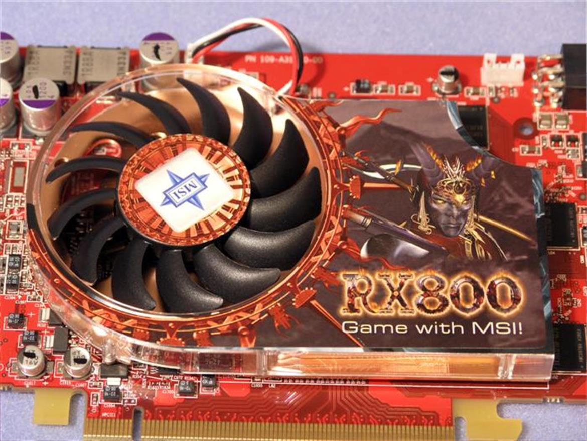 MSI RX800: Radeon X800 XT (PCI Express)