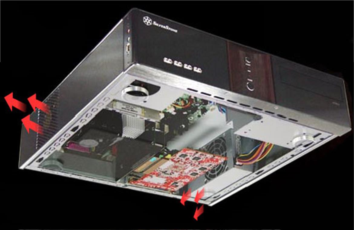 The Silverstone LC11 Micro-ATX HTPC Case