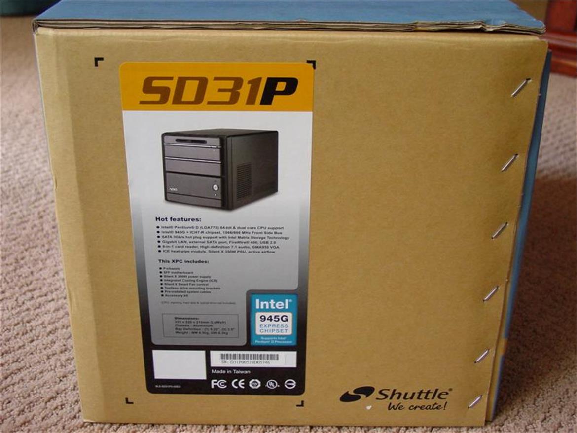 Shuttle SD31P Small Form Factor XPC