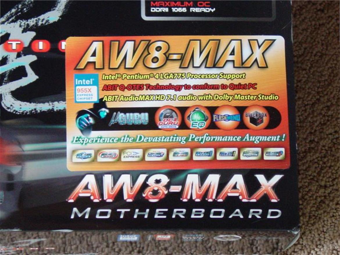 Abit AW8-MAX i955X Motherboard