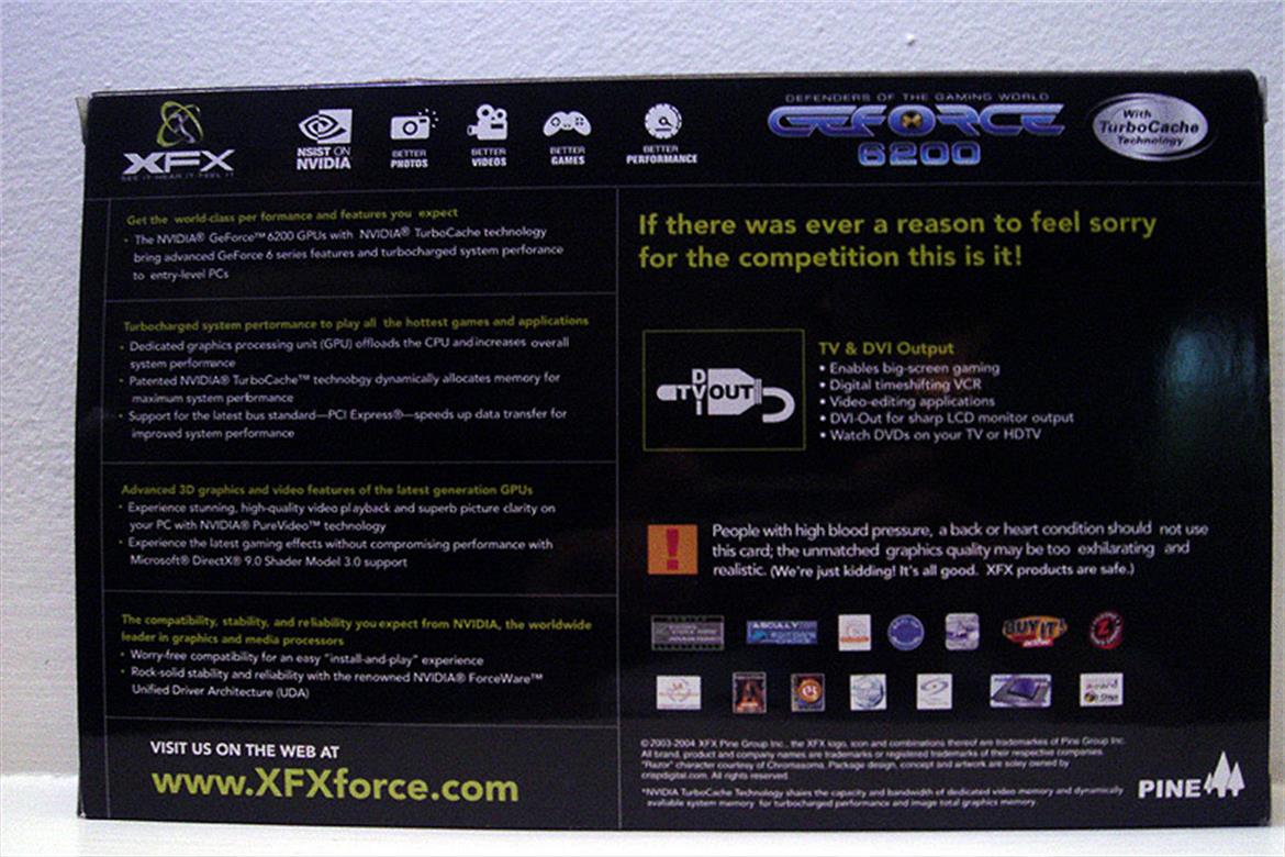 XFX GeForce 6200TC