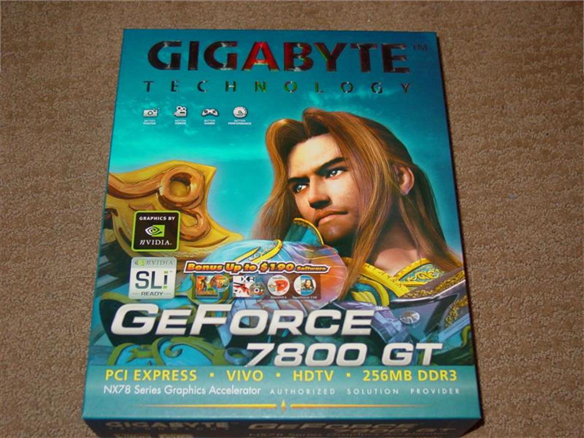 Gigabyte GV-NX78T256V-B 7800GT