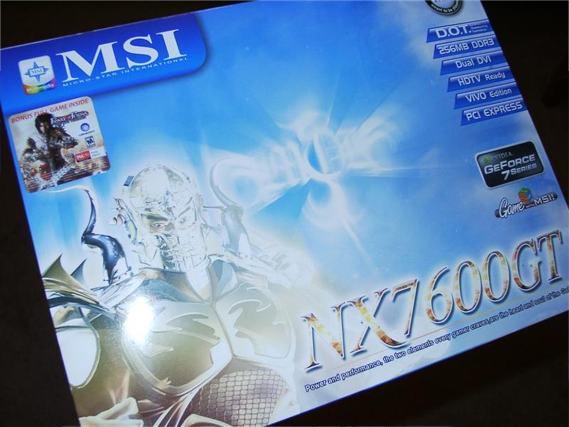 MSI NX7600GT VT2D256E - GeForce 7600GT