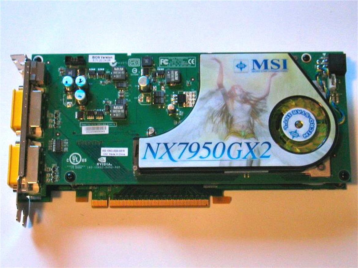 MSI NX7950GX2-T2D1GE GeForce 7950GX2