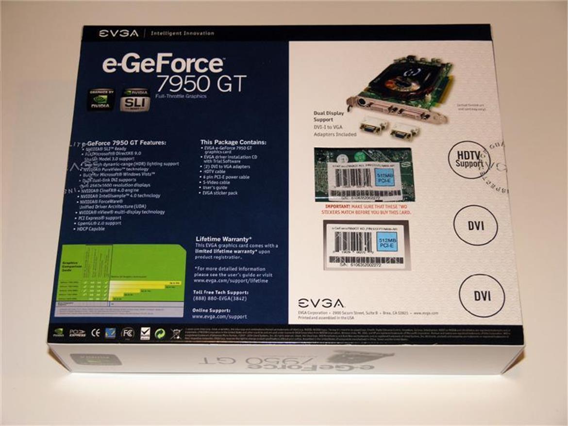 EVGA e-GeForce 7950 GT KO SLI