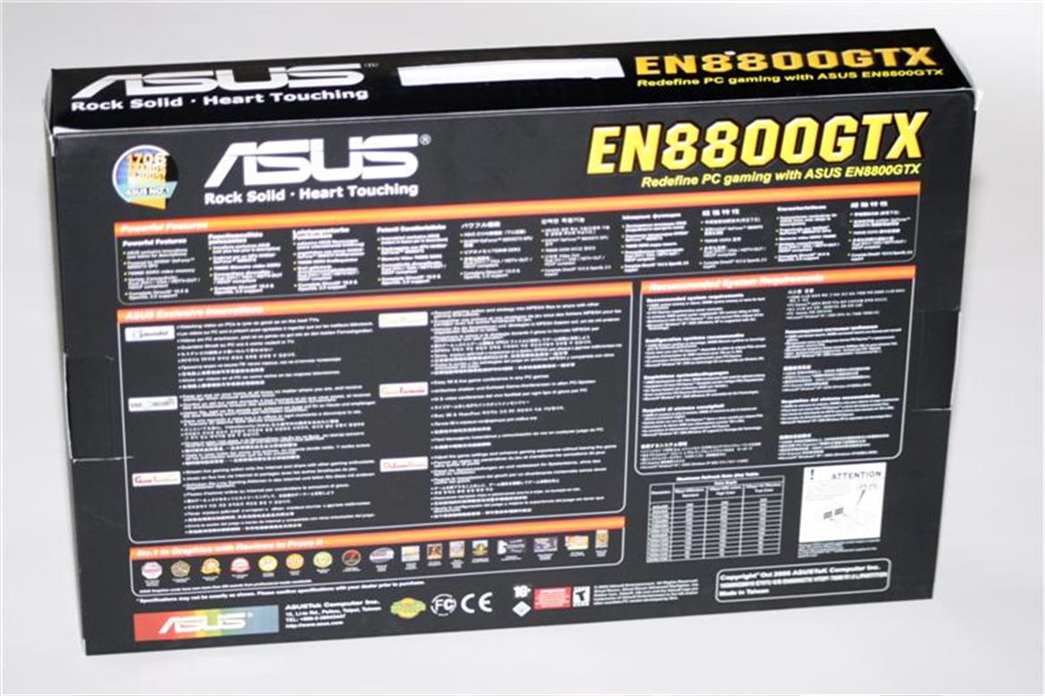ASUS EN8800GTX GeForce 8800 GTX