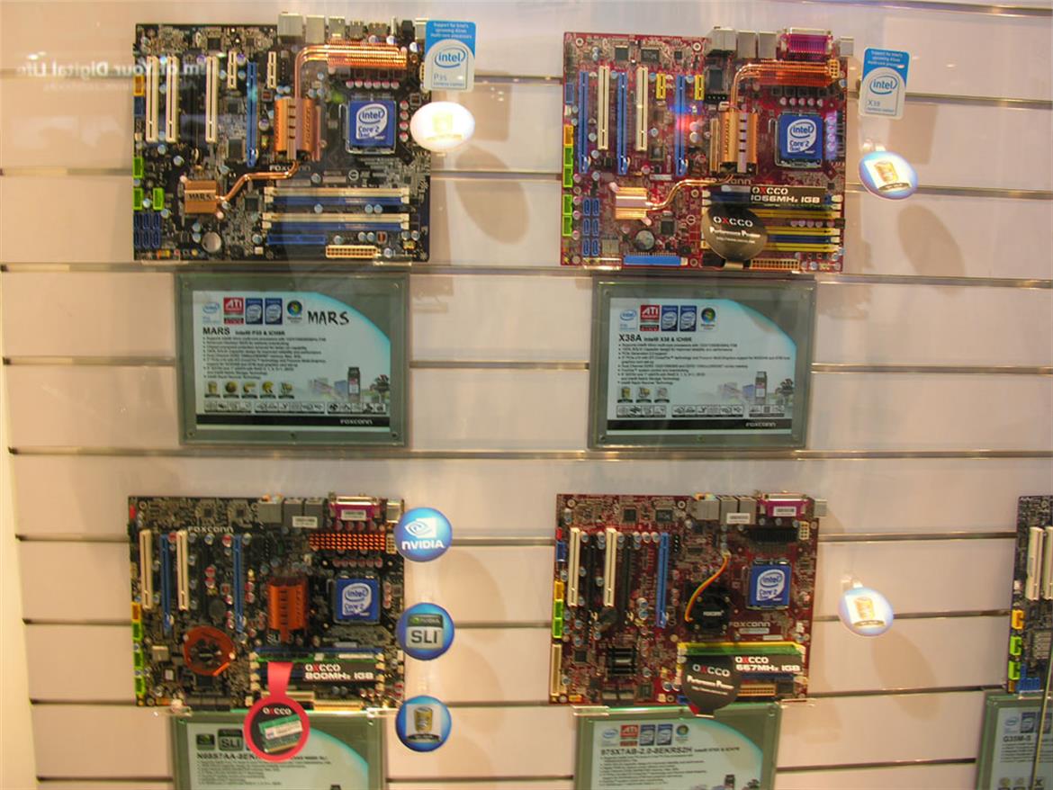 Computex 2007: Intel, Kingston, Foxconn, Gigabyte