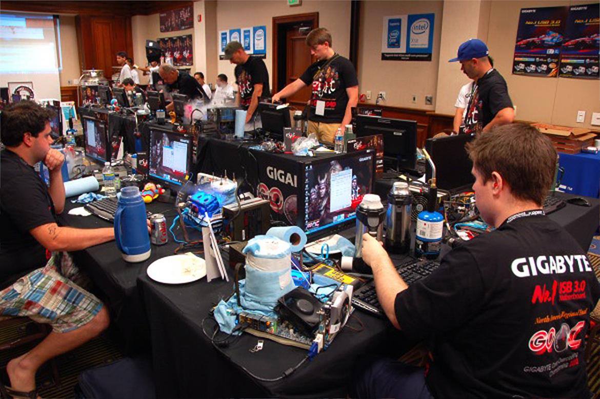 3rd Annual Gigabyte Open Overclocking Championship 2010 With Video