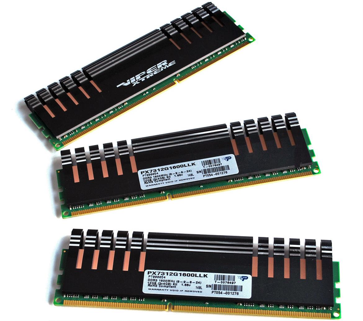 Patriot's 12GB DDR3-1600 Viper Extreme Kit, What The Pros Use