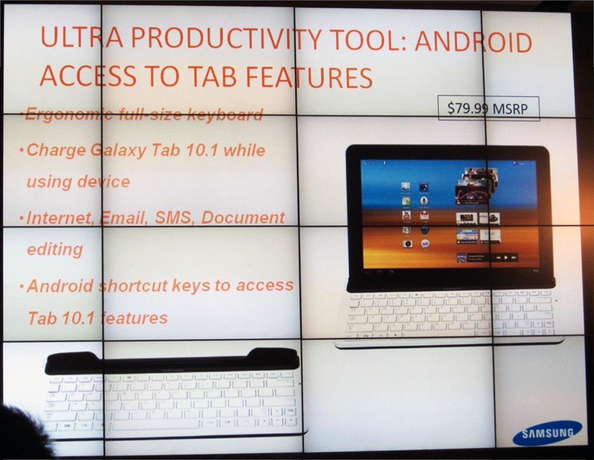 Samsung Demos Galaxy Tab 10.1 User Interface Updates, New Features and Accessories
