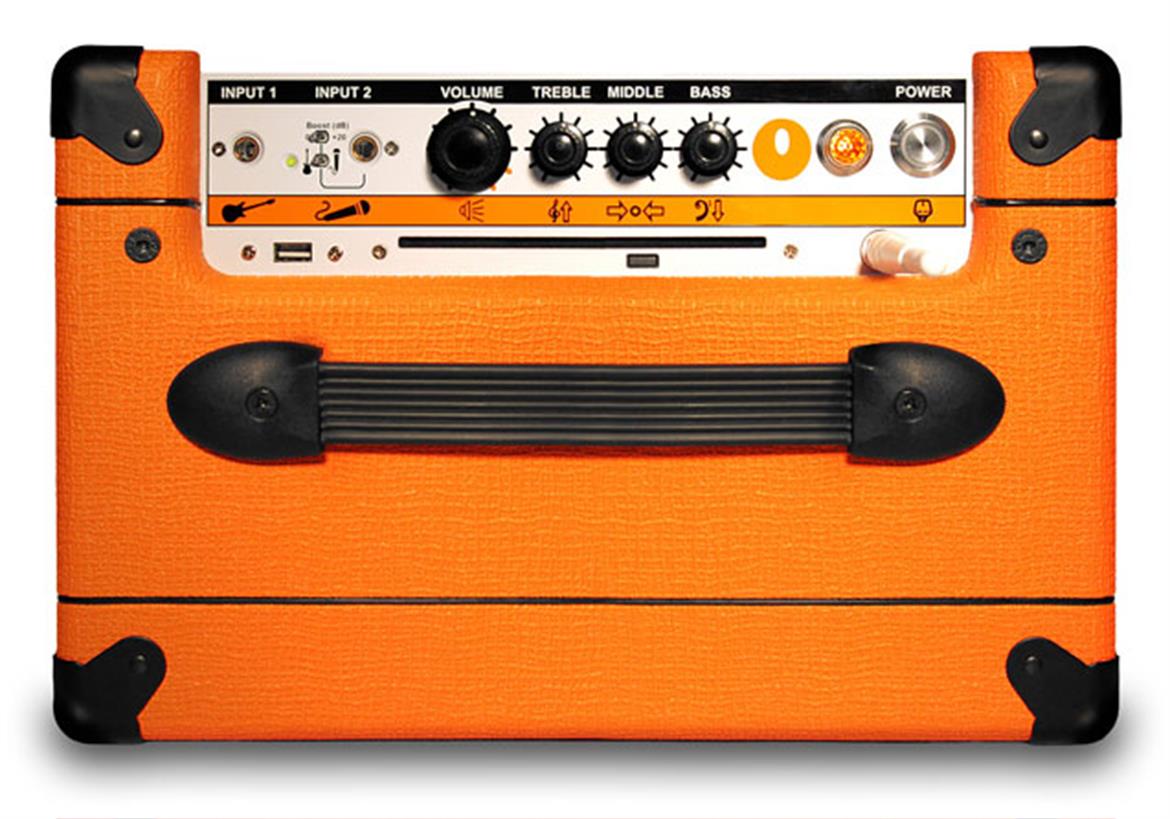 Orange Guitar Amp + PC Might Be The Best Looking Desktop Ever