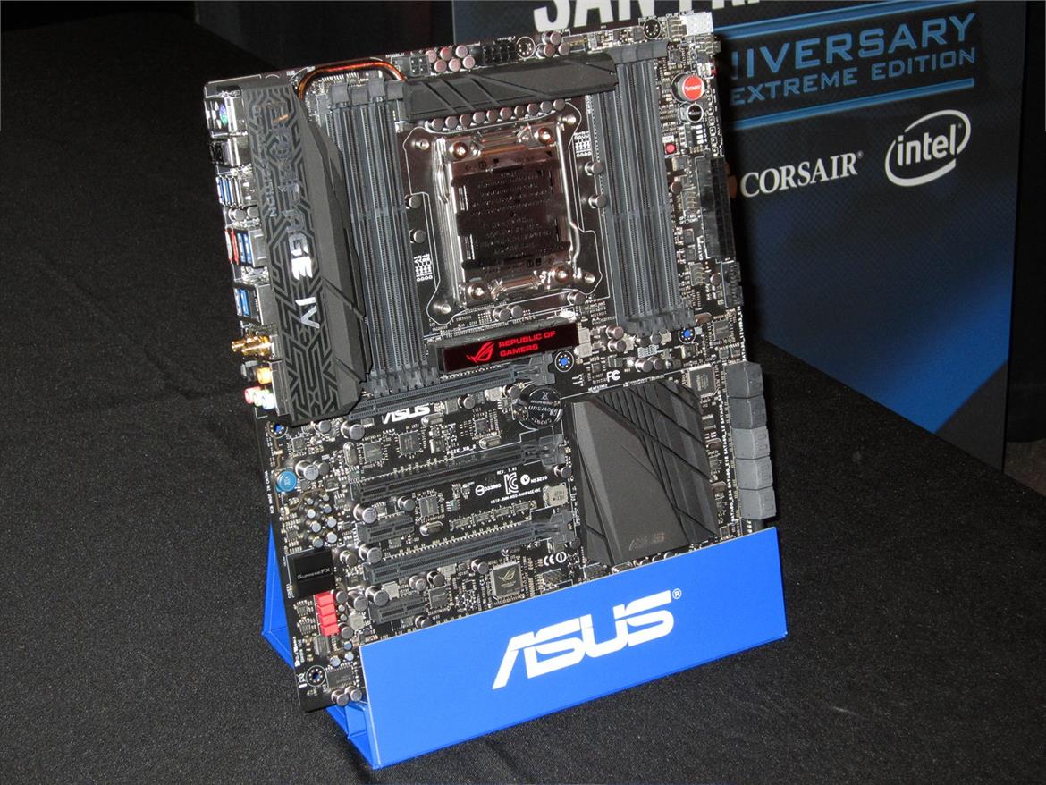 Asus Interview at IDF13, Rampage IV Extreme – Black X79 Motherboard Revealed