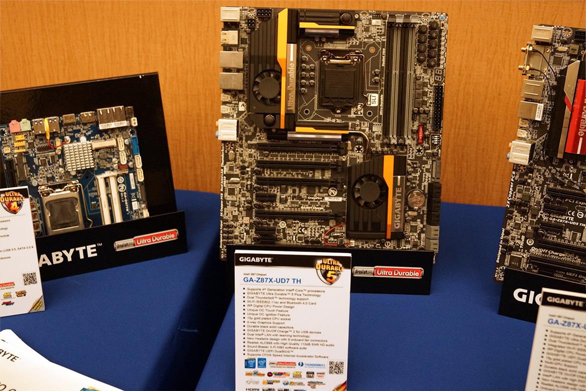 Gigabyte Unveils New BRIX SFF Systems and Thunderbolt 2.0 Motherboards at CES