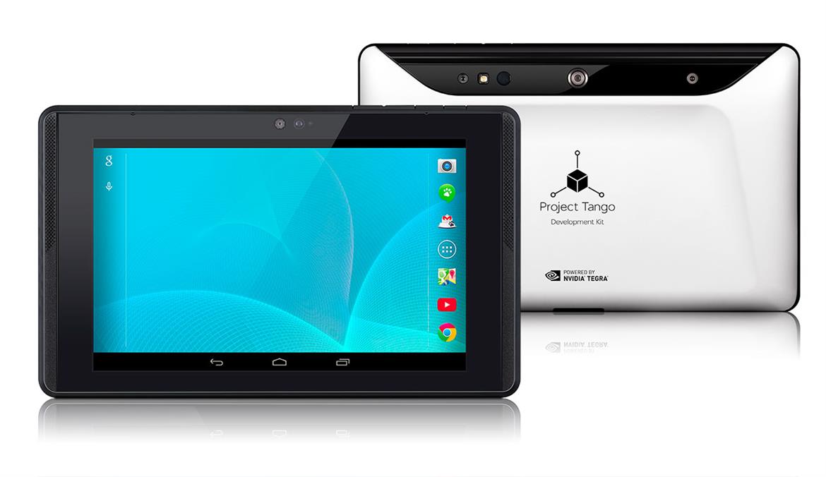Google Unveils Project Tango 3D Mapping Tablet DevKit Powered By NVIDIA's Tegra K1