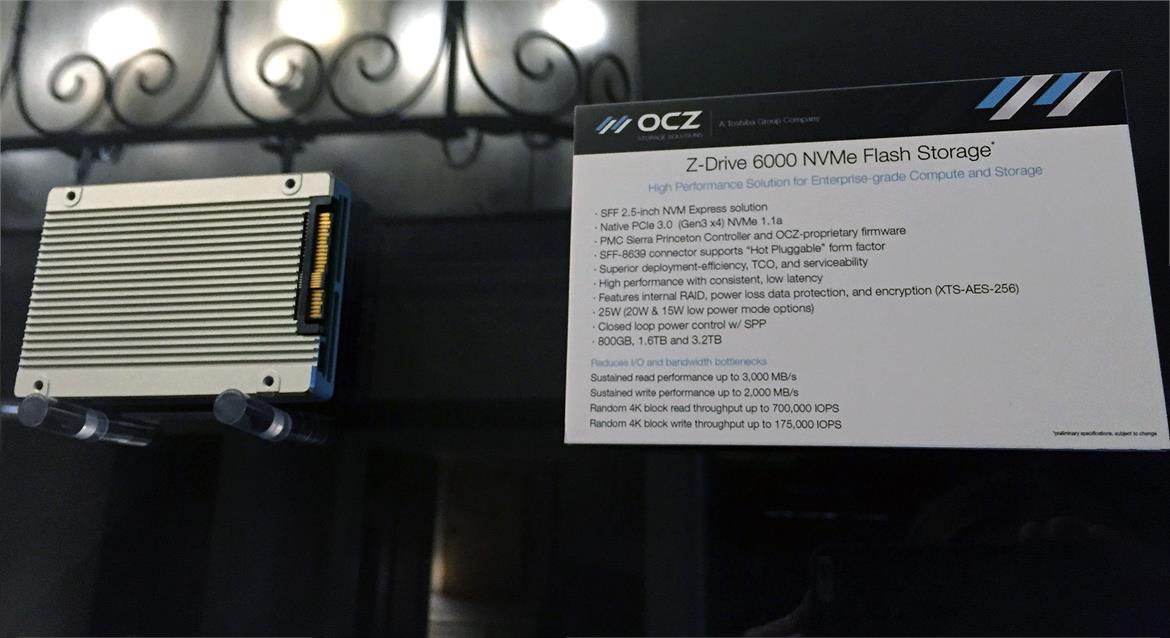 OCZ Delivers JetExpress SSD Controller, Vector 180 SSD, And Smokin’ Hot Z-Drive 6000 Enterprise SSD At CES