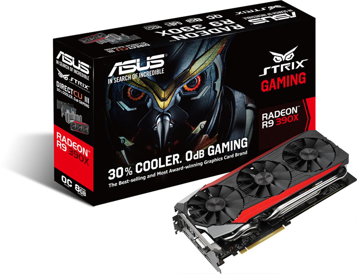 ASUS Unleashes STRIX R9 390X, R9 390, R9 380 And R7 370 Radeon Graphics Cards