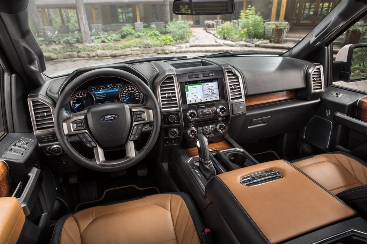 Ford Goes Positively Bonkers With Tech Infused 2016 F-150 Limited Pickup