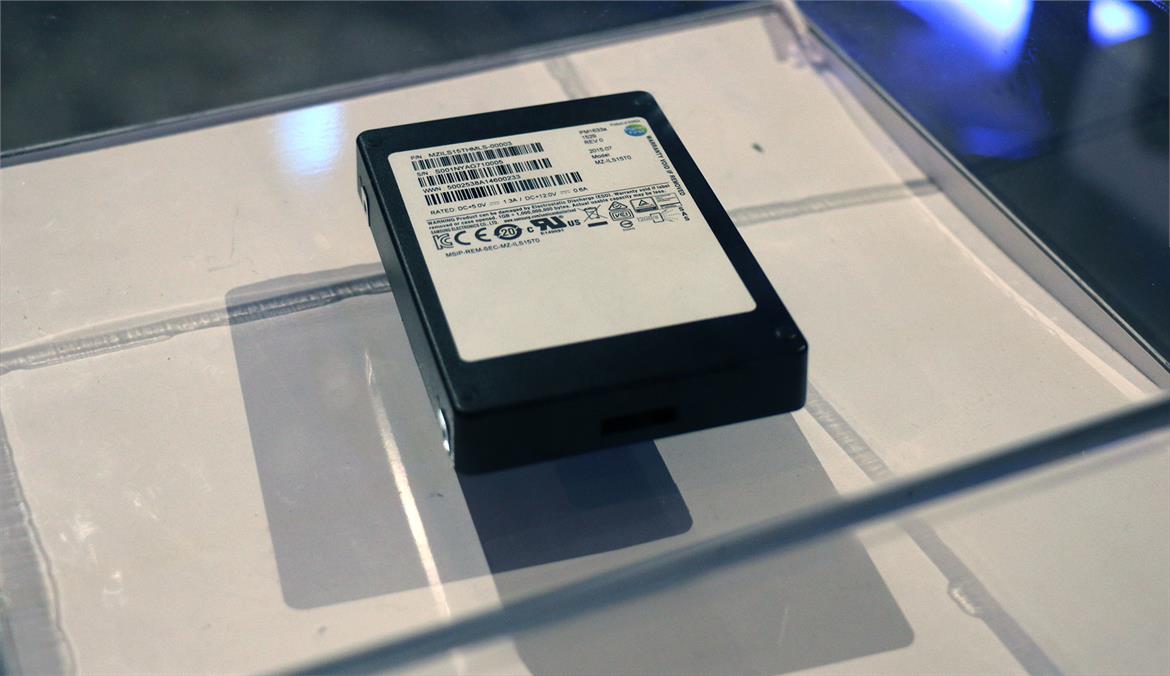 Samsung Demos Crazy-Fast PCIe NVMe SSD At 5.6 GB Per Second At Dell World