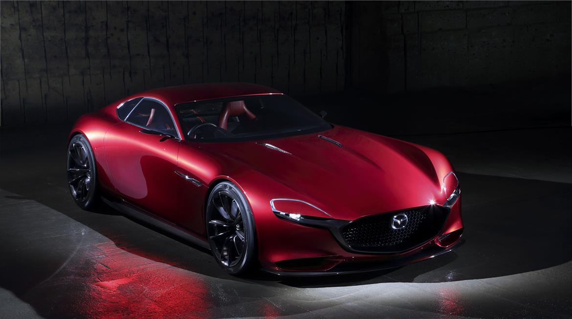 Gorgeous Mazda RX-Vision Rotary-Powered Concept Harkens Back To Legendary FD RX-7