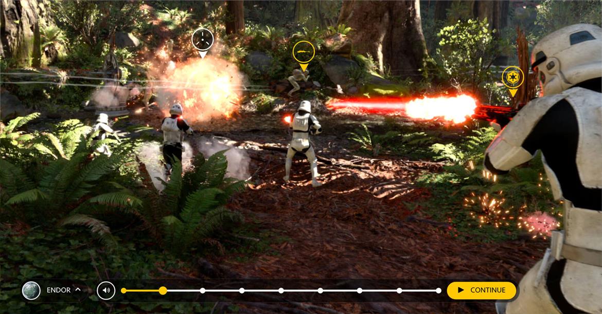 EA Unveils Impressive Jedi-Caliber Star Wars Battlefront Virtual In-Game Experience