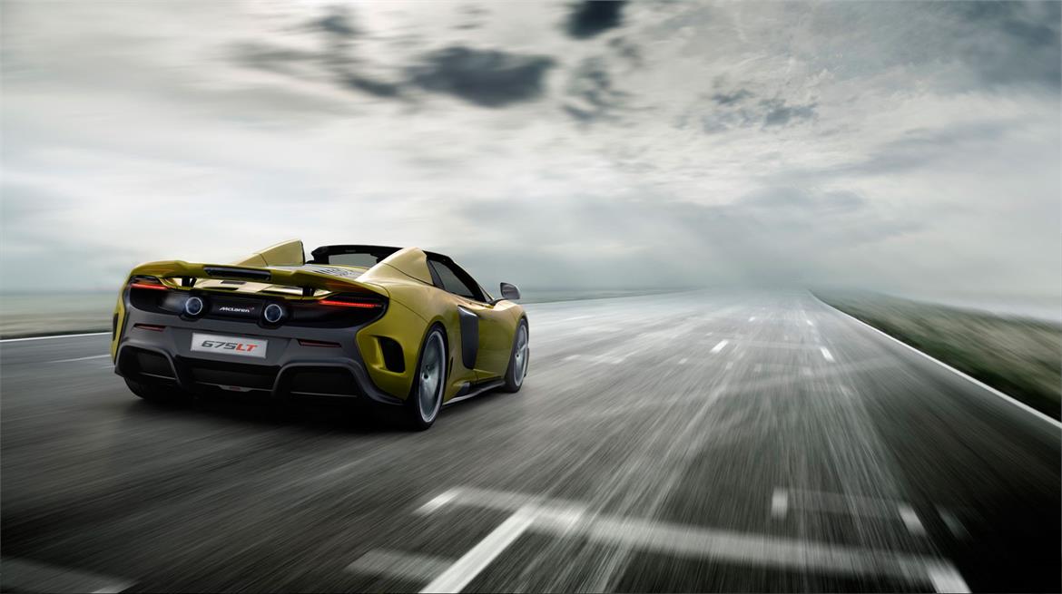 McLaren 675LT Spider 'Longtail' Goes Topless And Evil With 666 HP