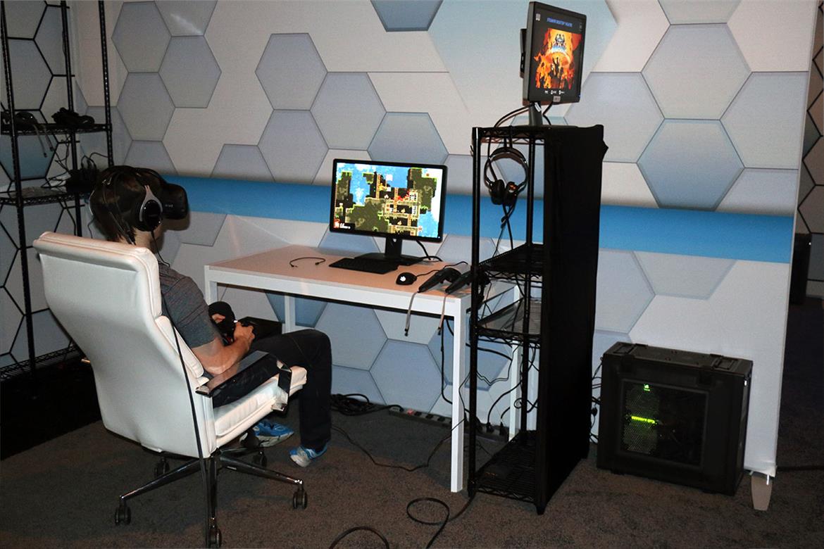 Valve's SteamVR Desktop Theater Mode And Full Powered VR Experiences Delight The Senses At GDC 2016