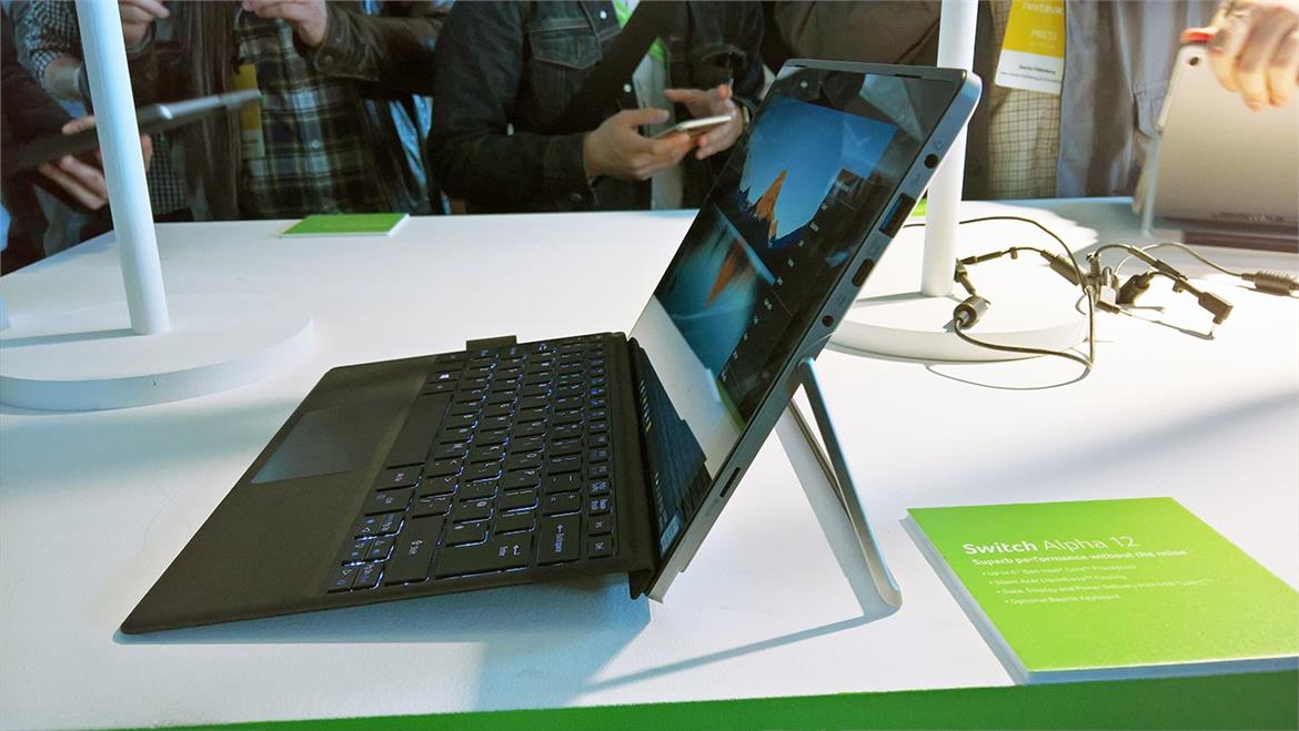 Hands-On With Acer's Switch Alpha 12, Predator G1, 17x, And Aspire S13