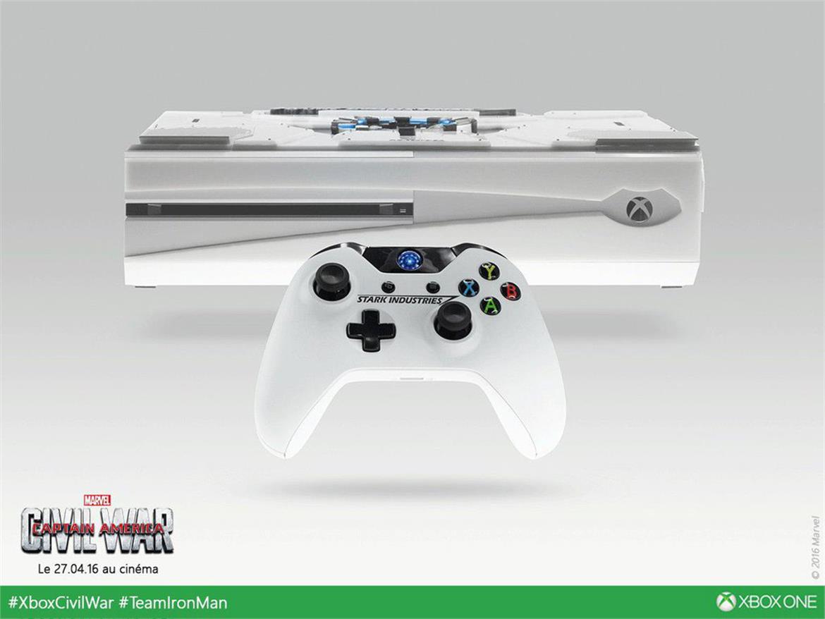 Microsoft Chooses Team Iron Man In Civil War, Enlists Stark Industries To Build Custom Xbox One