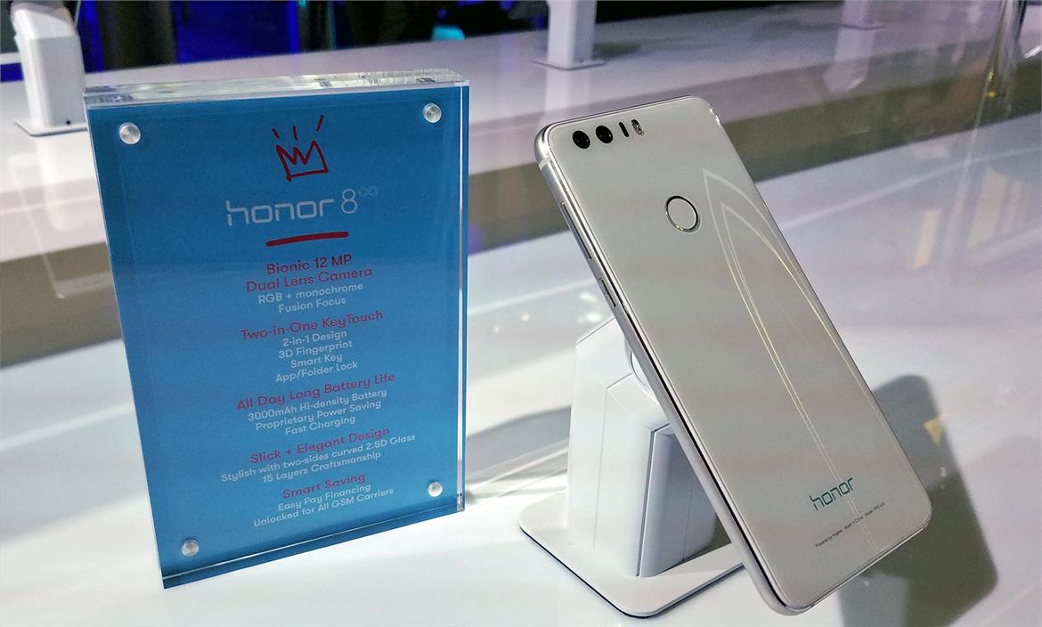 Huawei’s $400 Honor 8 Delivers Flagship Specs And Dual Cameras For A U.S. Audience