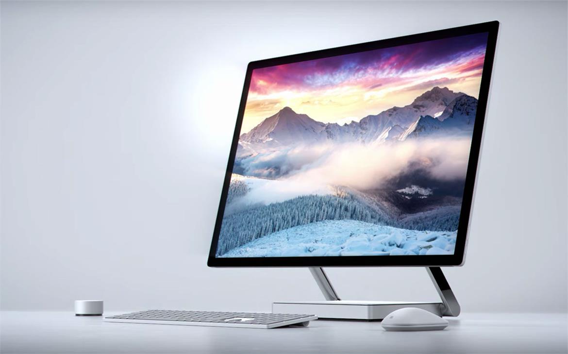 Microsoft’s 28-inch Surface Studio Slays All-in-One Form-Factor With Zero-Gravity Hinge, Innovative Surface Dial Input