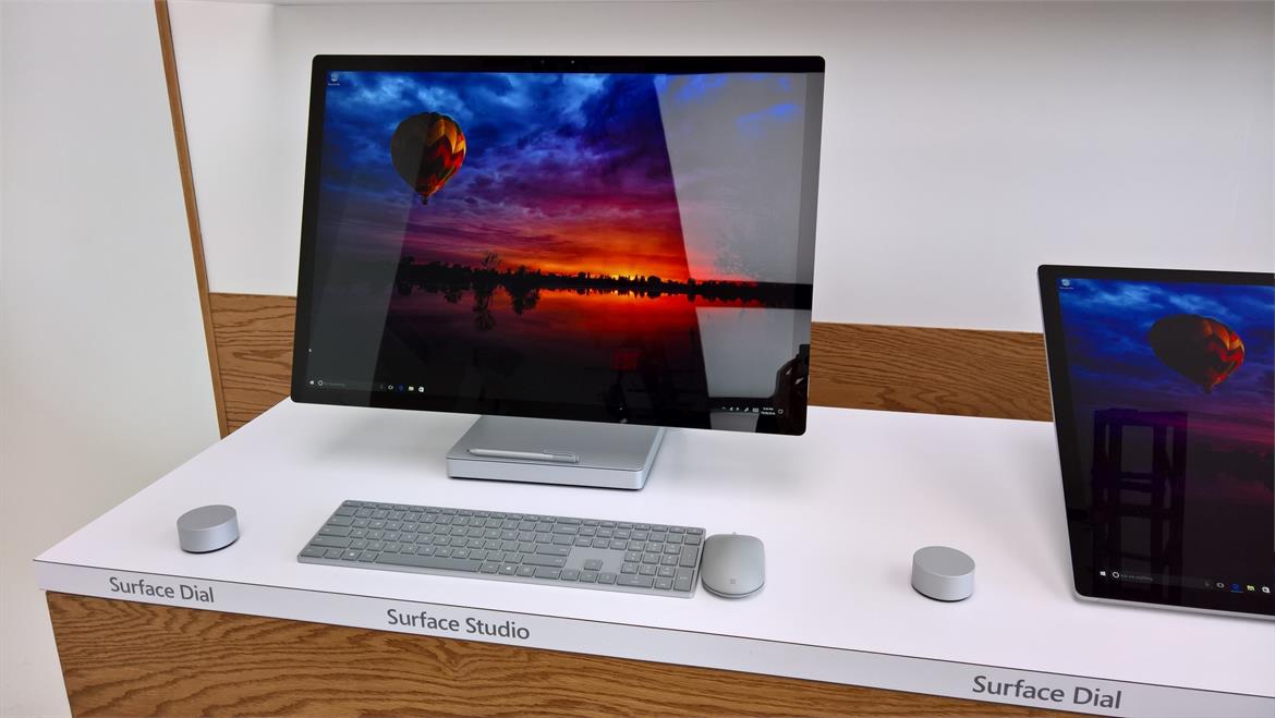 Hands On And First Impressions Of The Microsoft Surface Studio AIO PC