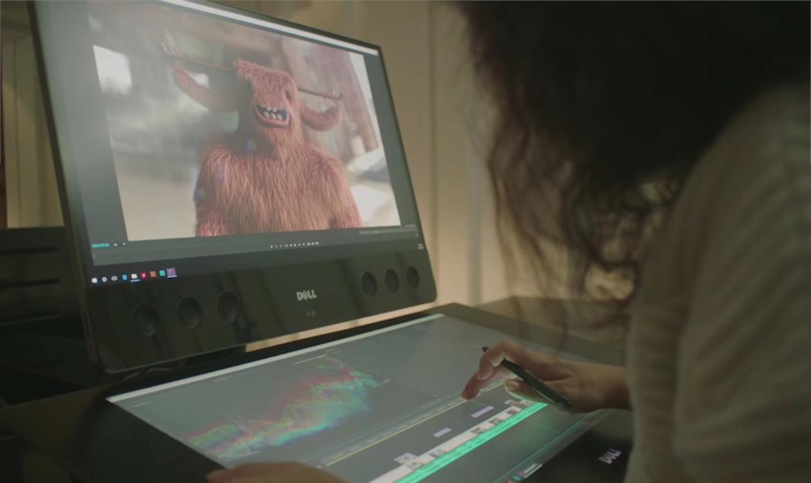 Dell Teases Dial Driven Content Creation System Of Its Own To Compete With Surface Studio