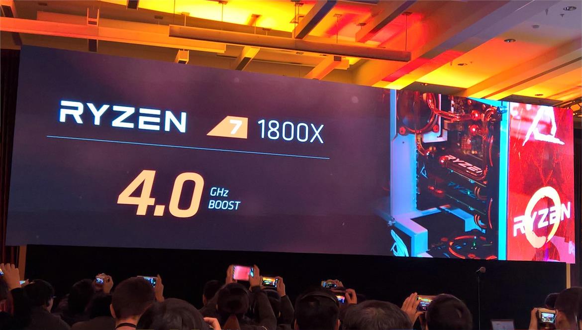 AMD Demos Ryzen 7 Benchmarks Smoking Intel, Reveals Chip Details, Clock Speeds, And Pricing