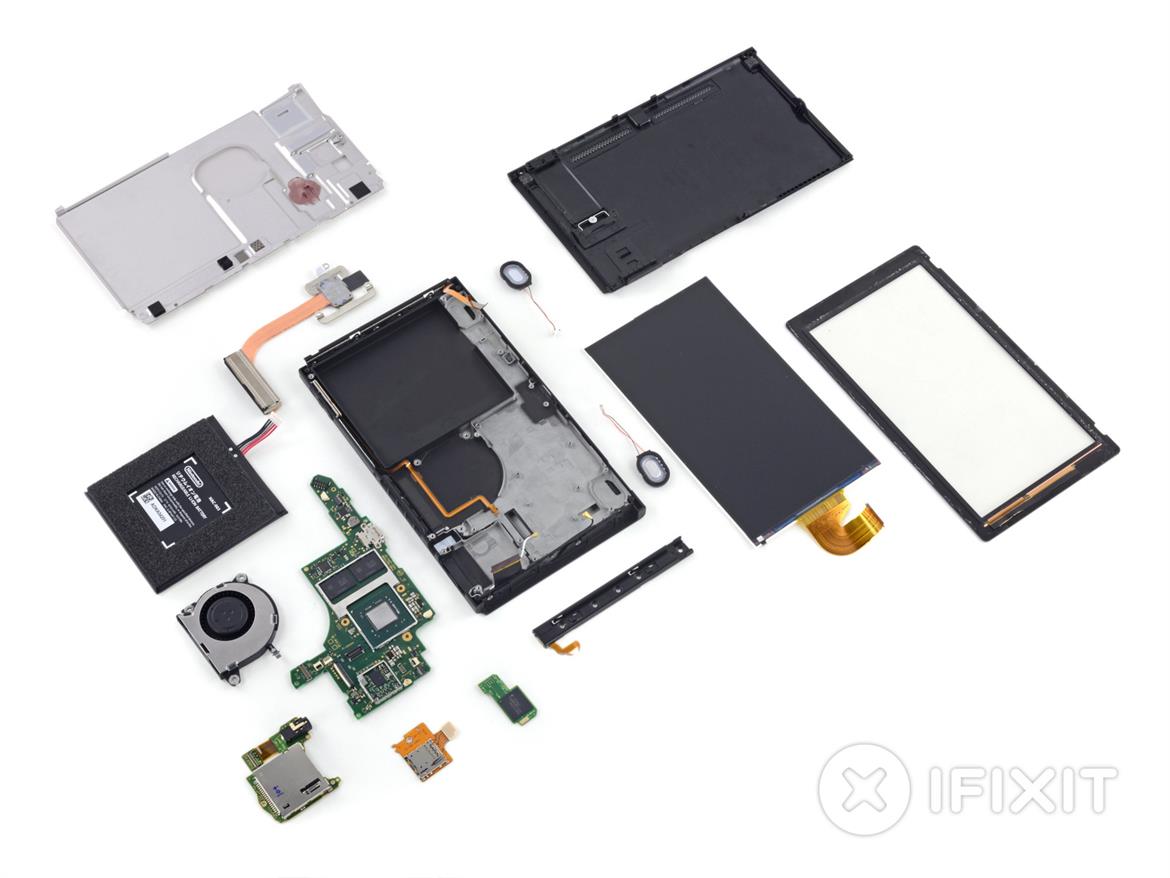Nintendo Switch Teardown Video Reveals Console’s Intricate Innards And Easy Repairability