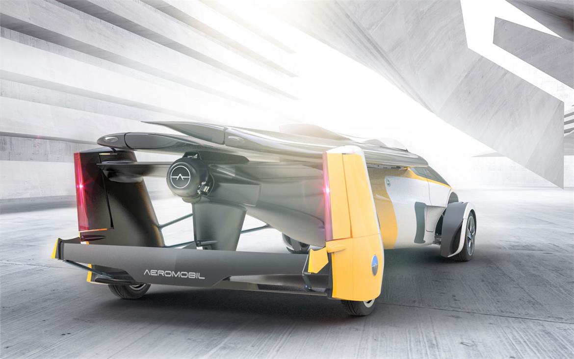 AeroMobil Wants To Get Your George Jetson On With Its Flying Car