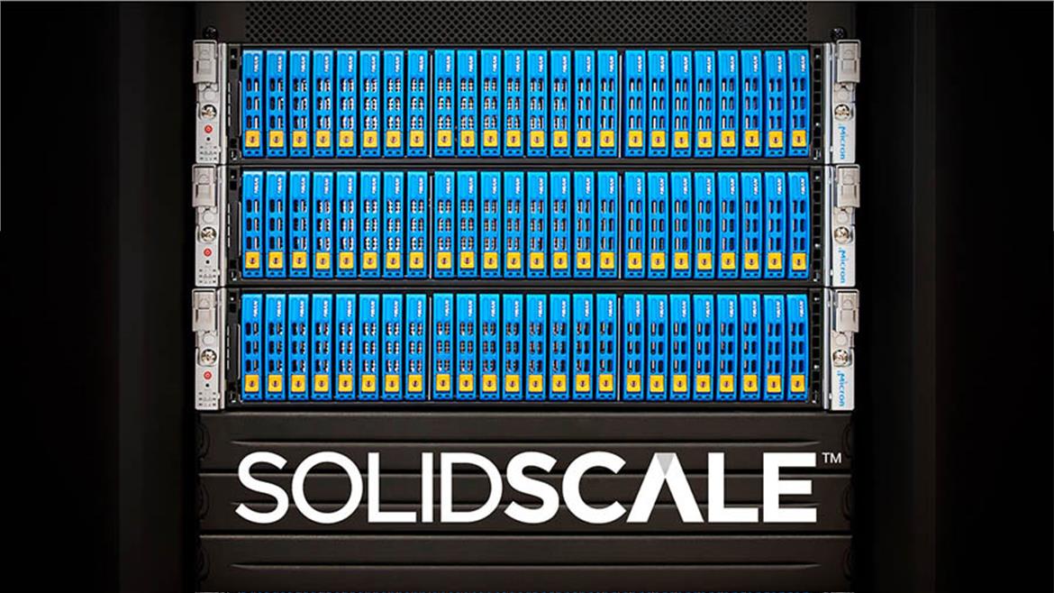 Micron Launches SolidScale NVMe Over Fiber Shared SSD Array Architecture