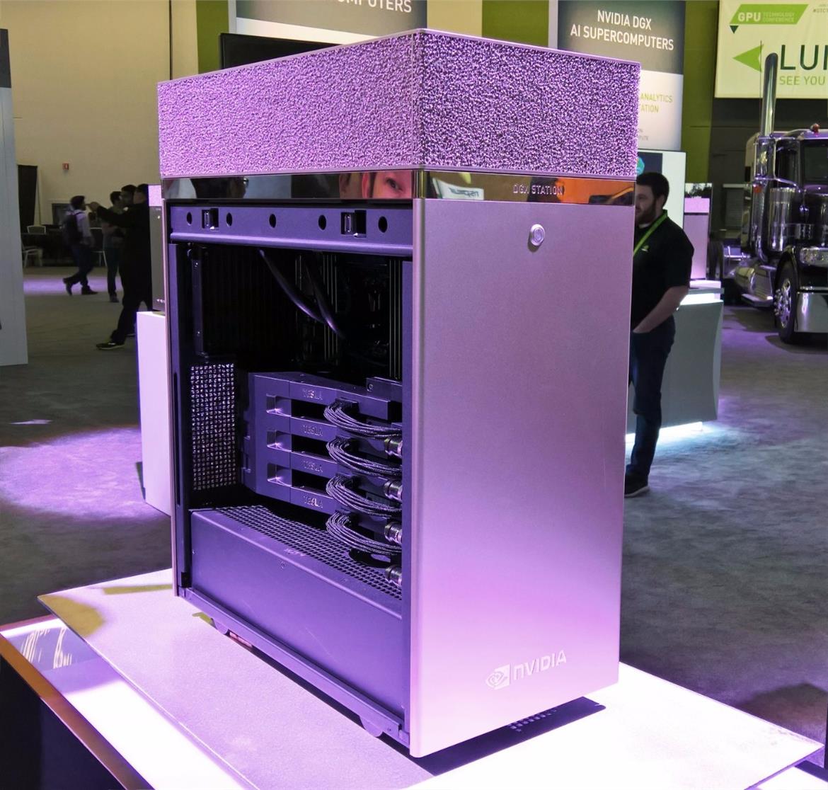 NVIDIA Volta-Powered DGX-1 And DGX Station AI Supercomputers Debut At GTC 2017