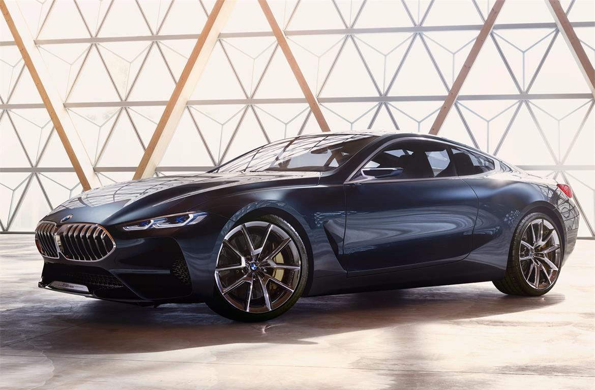 BMW Concept 8 Series Is A Stunning Reinvention Of A Flagship Luxury Coupe
