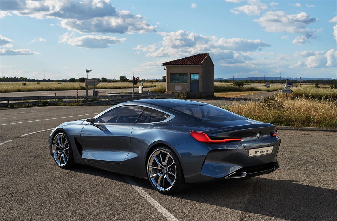 BMW Concept 8 Series Is A Stunning Reinvention Of A Flagship Luxury Coupe
