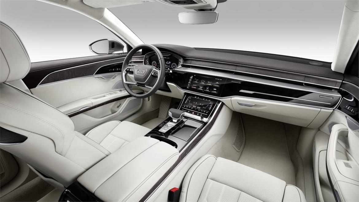 2018 Audi A8 Packs AI Brainpower For Semi-Autonomous Driving And Trick Electronic Suspension