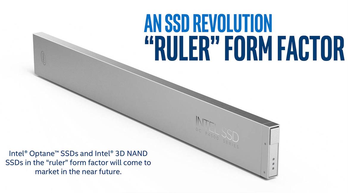 Intel Launches New Ruler SSD Form Factor To Drive 1 Petabyte Enterprise Storage